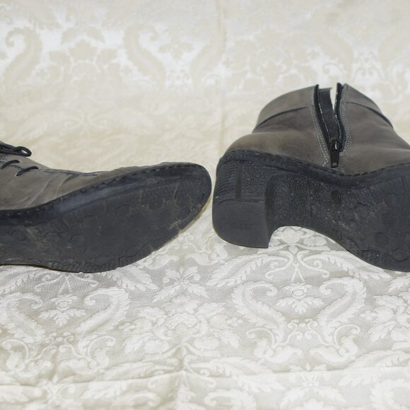 Rieker Leather Anti Stress Green Ankle Boots Sz 7.5 - Picture 7 of 9